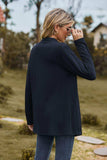 Open Front Long Sleeve Cardigan - Trendsi - Flyclothing LLC