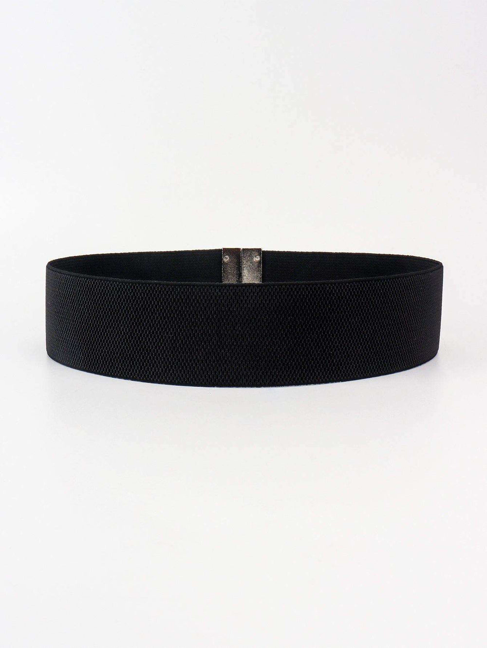 Alloy Buckle Elastic Belt - Trendsi - Flyclothing LLC