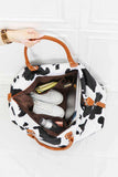 Animal Print Plush Weekender Bag - Trendsi - Flyclothing LLC
