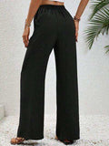 Wide Leg Drawstring Pants - Trendsi - Flyclothing LLC