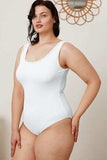 Basic Bae Full Size Square Neck Sleeveless Bodysuit - Trendsi - Flyclothing LLC