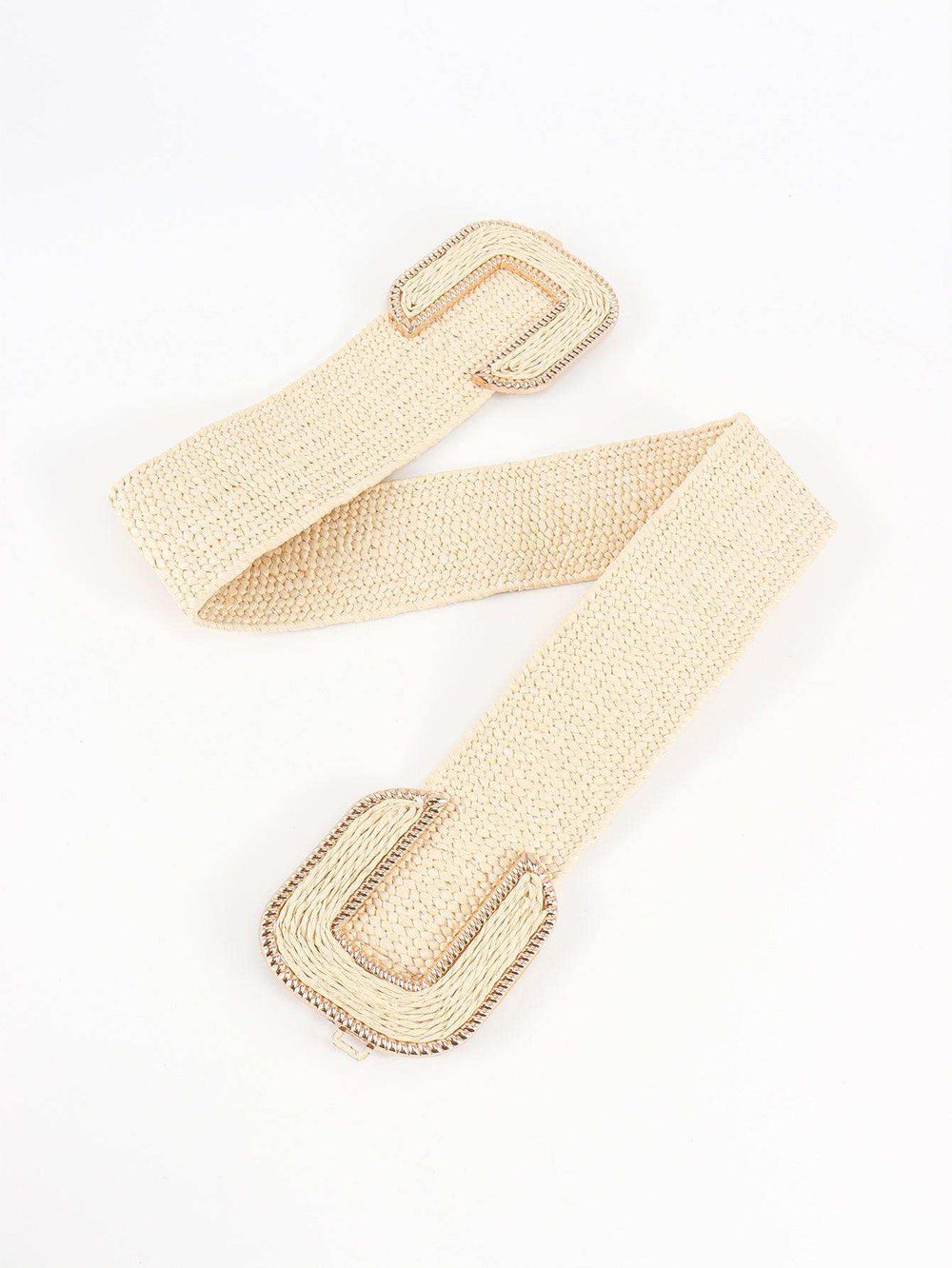 Wide Braid Belt - Trendsi - Flyclothing LLC