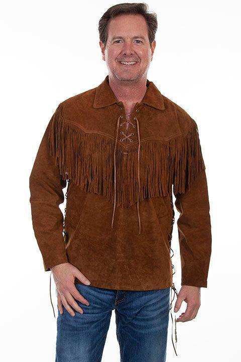 Scully CAFE BROWN MOUNTAIN MAN SHIRT - Scully Leather - Flyclothing LLC