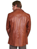 Scully ANTIQUE BROWN WESTERN BLAZER SINGLE PT - Scully Leather - Flyclothing LLC