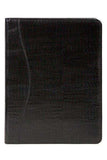 Scully Leather Black Lizard Leather Letter Size Pad - Scully Leather - Flyclothing LLC