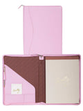 Scully PINK ZIP LETTER SIZE PAD - Scully Leather - Flyclothing LLC