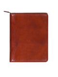 Scully COGNAC WIREBOUND ZIP LETTER PAD - Scully Leather - Flyclothing LLC