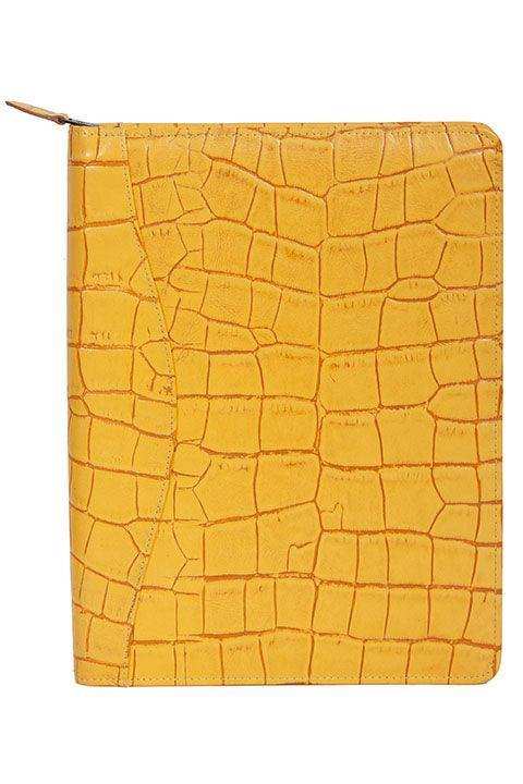 Scully YELLOW ZIP LETTER SIZE PAD - Scully Leather - Flyclothing LLC