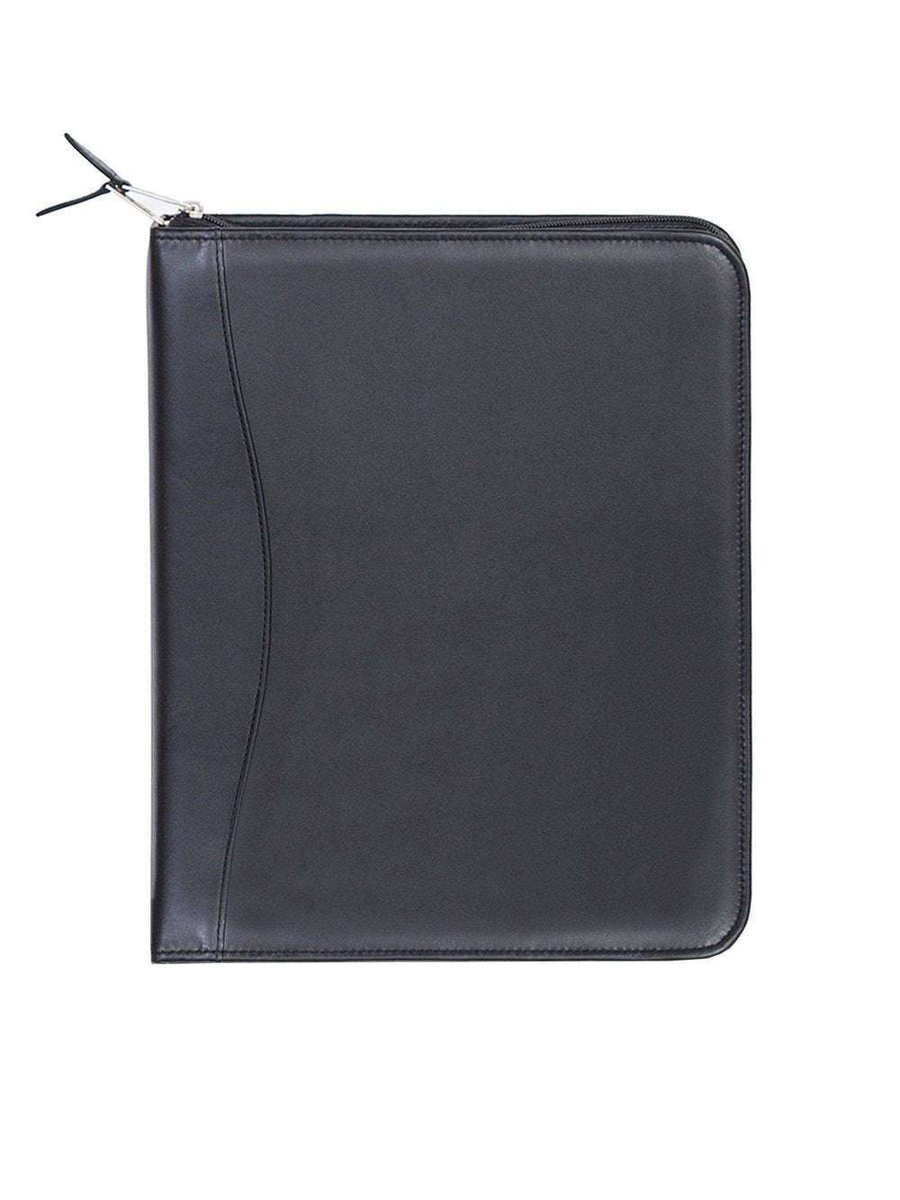 Scully Leather Black Soft Plonge Leather 3 Ring Zip - Scully Leather - Flyclothing LLC