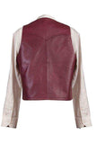 Scully BLACK CHERRY WESTERN VEST/SINGLE POINT - Scully Leather - Flyclothing LLC