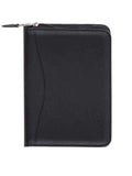Scully Leather Black Soft Plonge Leather Junior Zip Padfolio - Scully Leather - Flyclothing LLC