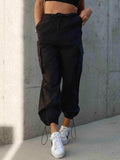 Drawstring Pants with Pockets - Trendsi - Flyclothing LLC