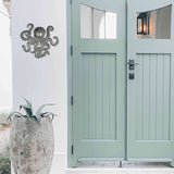 Octopus Nautical Haitian Steel Drum Wall Art x 16 - Haitian Artisans - Flyclothing LLC