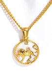 Constellation Pendant Stainless Steel Necklace - Trendsi - Flyclothing LLC