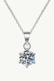 Get What You Need Moissanite Pendant Necklace - Trendsi - Flyclothing LLC