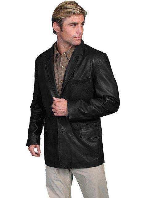 Scully BLACK MEN'S JACKET - Scully Leather - Flyclothing LLC