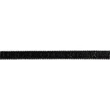 Rockmount Clothing Black Tapered Rhinestone Ostrich Pattern Genuine Leather Western Belt - Rockmount Clothing - Flyclothing LLC