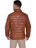Scully COGNAC SOFT LAMB RIBBED LEATHER JACKET - Scully Leather - Flyclothing LLC