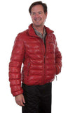 Scully RED LAMB RIBBED LEATHER JACKET - Scully Leather - Flyclothing LLC
