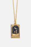 Tarot Card Pendant Stainless Steel Necklace - Trendsi - Flyclothing LLC