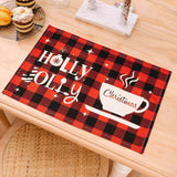 Assorted 2-Piece Plaid Placemats - Trendsi - Flyclothing LLC