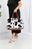Animal Print Plush Weekender Bag - Trendsi - Flyclothing LLC
