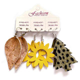 PU Earrings Set - Trendsi - Flyclothing LLC