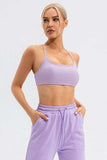 Crisscross Spaghetti Strap Active Cami - Trendsi - Flyclothing LLC
