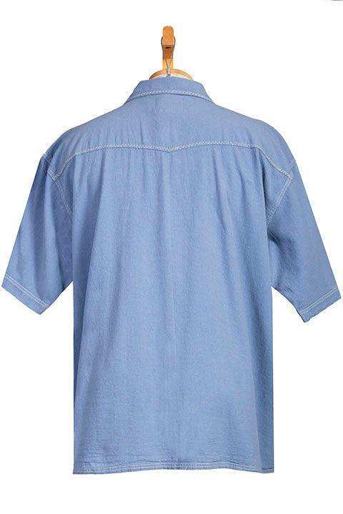Scully CITADEL BLUE PALM EMBROIDERY - Scully Leather - Flyclothing LLC