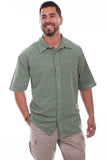 Scully MOSS PALM EMBROIDERY - Scully Leather - Flyclothing LLC