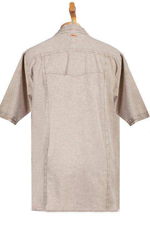 Scully STONE DISTRESSED MENS TRAC SHIRT - Scully Leather - Flyclothing LLC