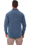 Scully LT WASHED DENIM TRAILWALK Shirt - Scully Leather - Flyclothing LLC