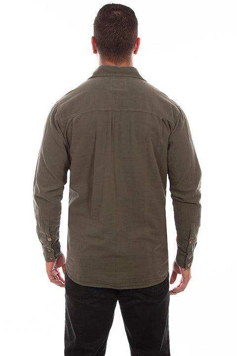 Scully WINTER GREEN THE MESA LS - Scully Leather - Flyclothing LLC