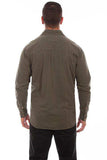 Scully WINTER GREEN THE MESA LS - Scully Leather - Flyclothing LLC