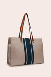 Striped Tote Bag - Trendsi - Flyclothing LLC