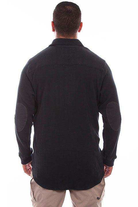 Scully BLACK BUTTON FRONT THERMAL - Scully Leather - Flyclothing LLC