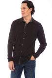 Scully BLACK BUTTON FRONT THERMAL - Scully Leather - Flyclothing LLC