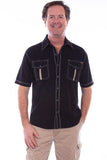 Scully BLACK RIDGELINE - Scully Leather - Flyclothing LLC