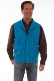 Scully COASTAL MULTI POCKET MEN'S VEST - Scully Leather - Flyclothing LLC