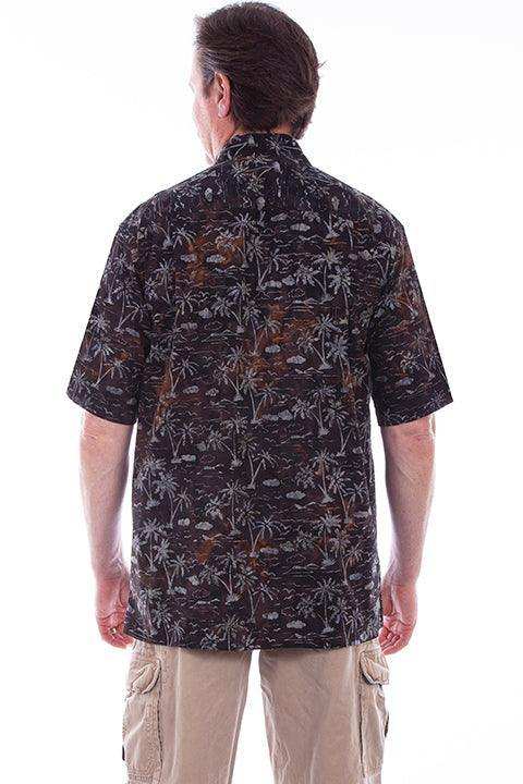 Scully NIGHT MEN'S S/S NIGHT SKY BATIK SHIRT - Scully Leather - Flyclothing LLC