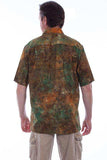 Scully OUTBACK MEN'S S/S BLOCK BATIK SHIRT - Scully Leather - Flyclothing LLC