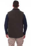Scully CHARCOAL MEN'S CANVAS VEST - Scully Leather - Flyclothing LLC