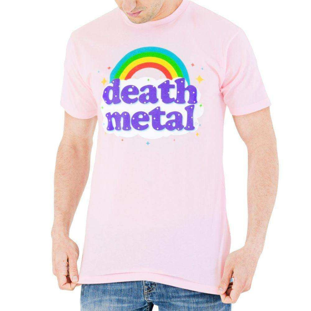 Death Metal Rainbow Men's T-Shirt - Goodie Two Sleeves - Flyclothing LLC