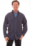 Scully BLUE Y/D CORDUROY SHIRT - Scully Leather - Flyclothing LLC