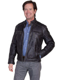 Scully Leather Grey Mens Jacket - Scully Leather - Flyclothing LLC