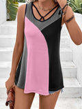Color Block Tank Top - Trendsi - Flyclothing LLC