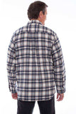 Scully NAVY FLANNEL SHIRT - Scully Leather - Flyclothing LLC