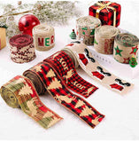 Christmas Polyester Ribbon - Trendsi - Flyclothing LLC
