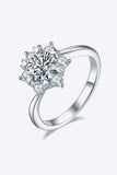 1 Carat Moissanite Zircon Ring - Trendsi - Flyclothing LLC