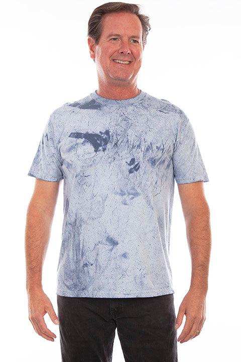 Scully Leather Farthest Point Blue S/S Ocean Mist Tees - Scully Leather - Flyclothing LLC